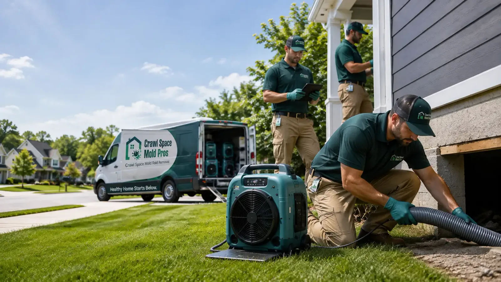 Crawl Space Mold Removal in Ayrshire, IA